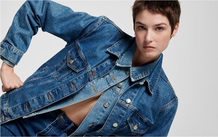 Actual product image La Redoute Collections Denim jacket (48)
