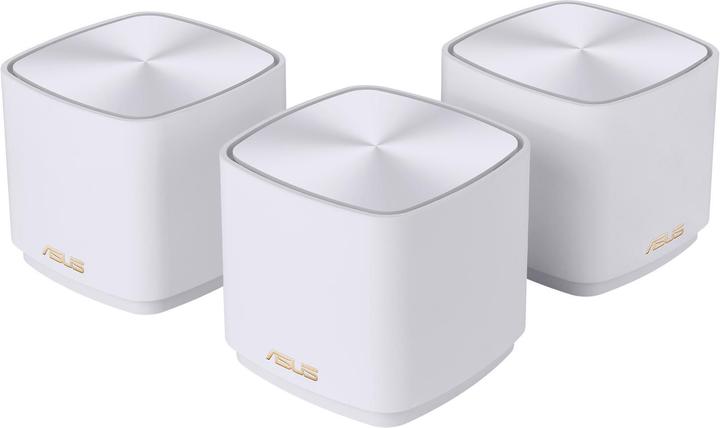 Actual product image ASUS ZenWiFi AX Mini (XD4) 3 Pack Mesh System