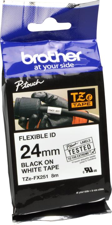 Produktbild Brother Tze-Fx251 (2.40 cm, Schwarz)
