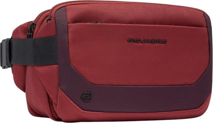 Image du produit Piquadro Gürteltasche aus recyceltem Stoff und Leder