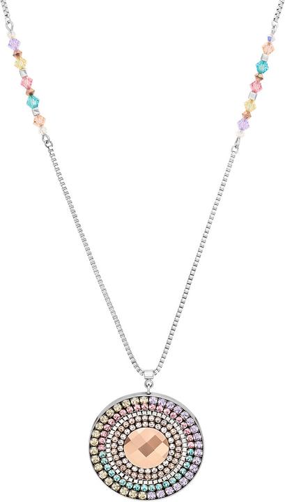 Actual product image Coeur de Lion Amulet necklace (Stainless steel, 85 cm)