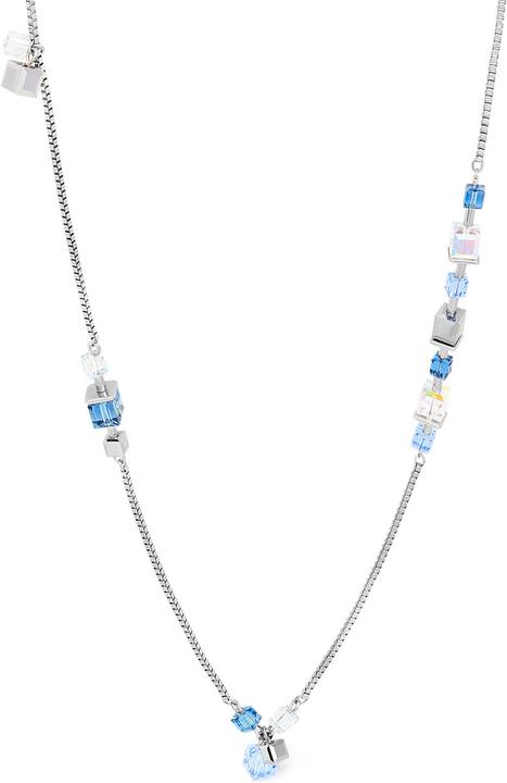 Coeur de Lion GeoCube necklace (Stainless steel)