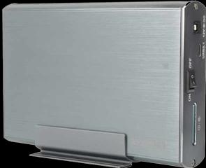 Networx 3,5" HDD Festplattengehäuse grey Grey (3.5")