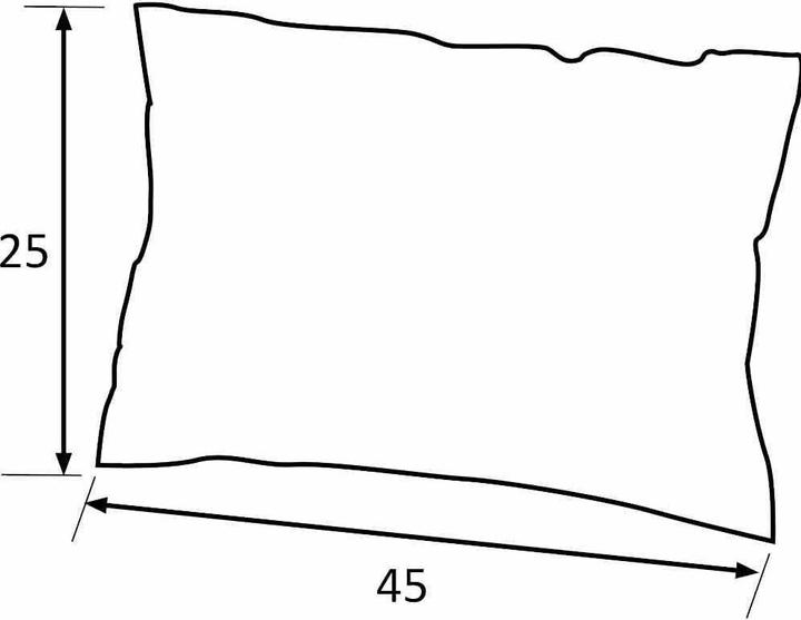 Productafbeelding Siena Garden Kussen Bella, 45x25 cm, geschikt voor loungemeubels, overtrekmateriaal van polypropyleen in de (45 x 25 x 13 cm)