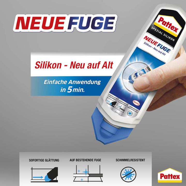 Produktbild Pattex Perfektes Bad Neue Fuge Grau (Grau)