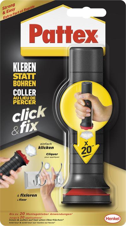 Pattex Kleben statt Bohren Click & Fix (100 g)