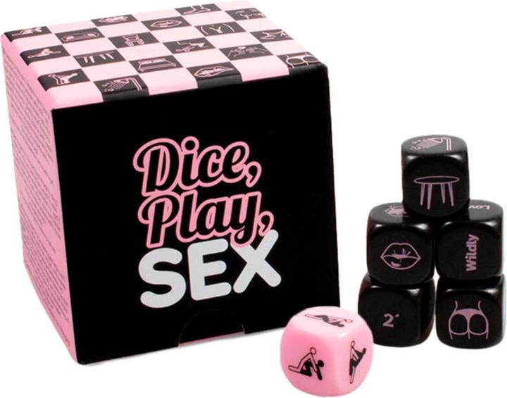 Produktbild Secret play Dice, Play, Sex (Würfelspiel, Englisch, Französisch, Niederländisch, Portugiesisch, Italienisch, Deutsch)