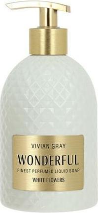 Vivian Gray Luxuriöse Flüssigseife Wonderful White Flowers (Flüssigseife) 500 ml (500 ml)
