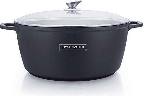 Image du produit Royalty Line Casserole à manche à revêtement en marbre 32 cm (32 cm, Casserole à manche, Aluminium)
