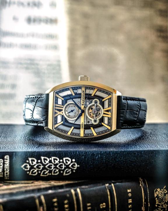 Immagine prodotto Thomas Earnshaw ES-8111-02 Orologio da uomo Holborn Skeleton Automatic 40mm 5ATM (Orologio da polso analogico)