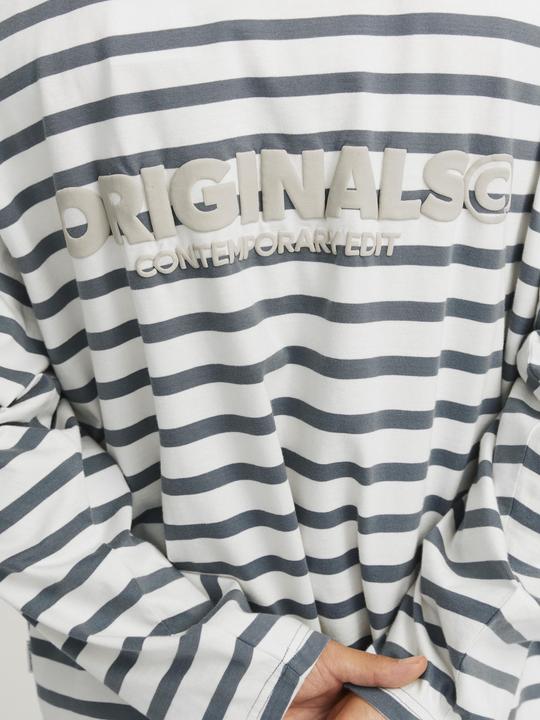 Produktbild Jack & Jones Gestreift Rundhalsausschnitt T-shirt T-shirt (XL)