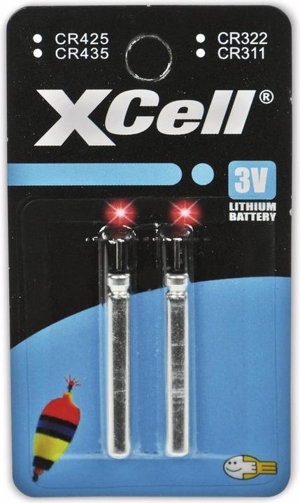 Produktbild AccuCell Spezial-Batterie CR 435 Pin Li (2 Stk., Gerätespezifisch, 50 mAh)