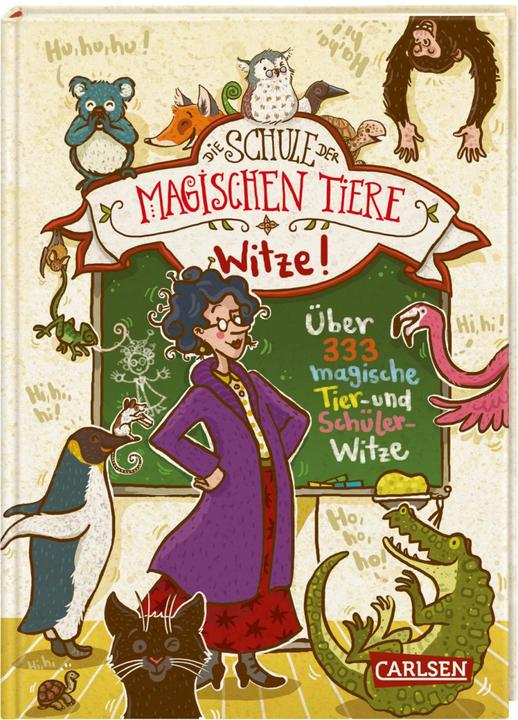 Actual product image Die Schule der magischen Tiere: Witze! – Über 333 magische Tier- und Schülerwitze (German, Margit Auer, Nina Dulleck, 2019)