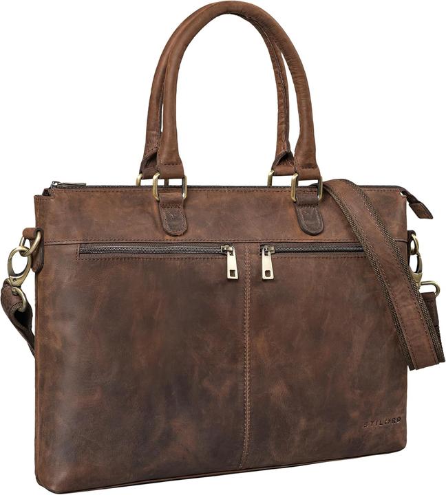 Stilord Bailey Laptoptasche mit Trolley-Aufsteckfunktion (16")