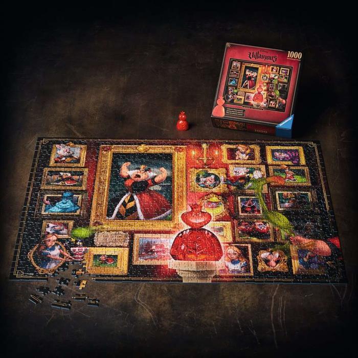 Actual product image Ravensburger Disney Villainous: Queen of Hearts (1000 pieces)