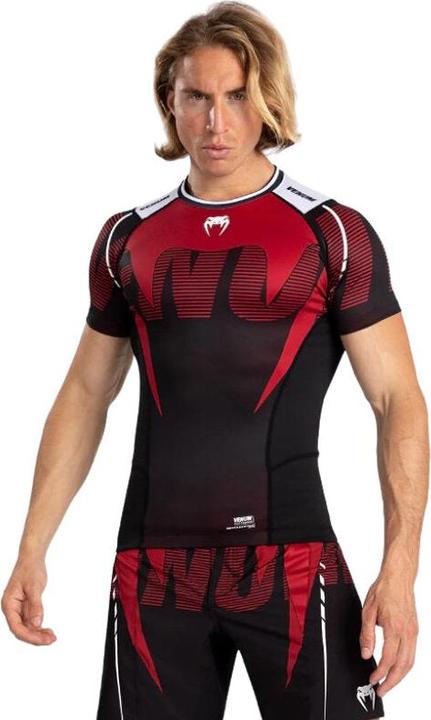 Image du produit Venum Rashguard à manches courtes Adrenaline Rouge (L)