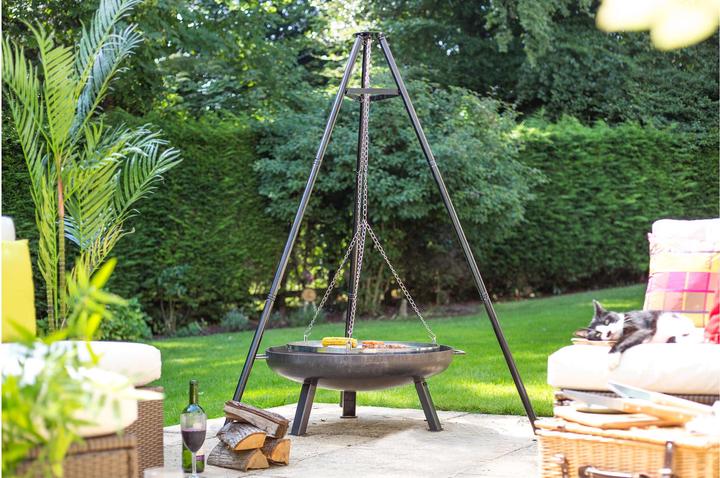 Immagine prodotto La Hacienda Treppiede per caminetto (108 cm)