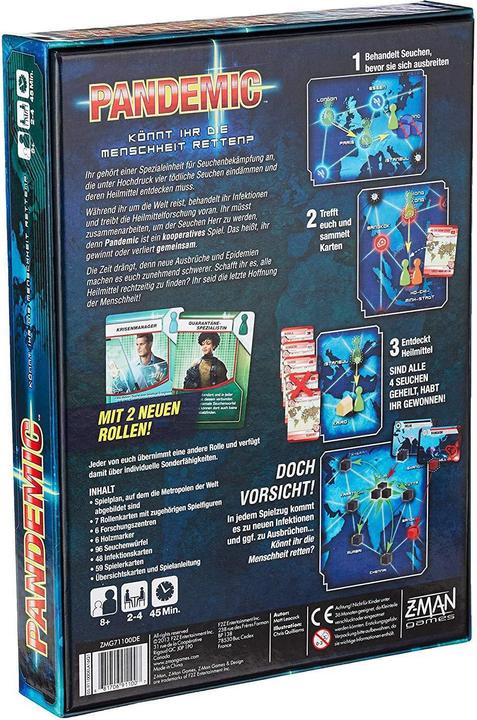 Produktbild Asmodée Pandemic (Deutsch)
