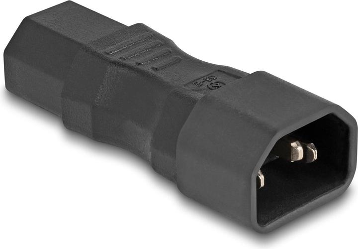 Delock Netzadapter IEC 60320 - C14 auf C13, Stecker / Buchse, 10 A, gerade