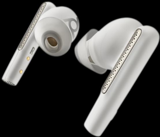 Actual product image Poly Voyager Free 60+ UC M White Sand Earbuds (Wireless, USB-C)