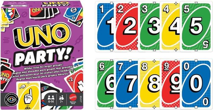 Image du produit Mattel Games UNO Party (Allemand)