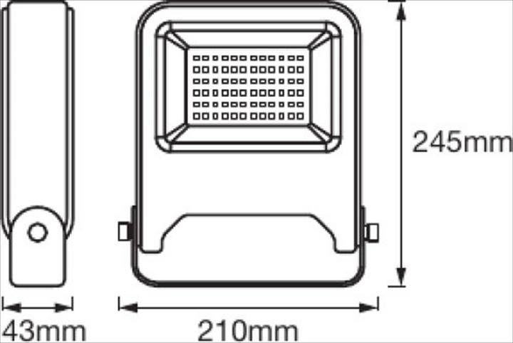 Image du produit Ledvance Inondation d'Endura (4500 lm, IP65)