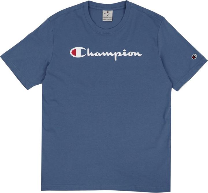Produktbild Champion Koszulka męska SS Tee niebieska 220256 BS099 L (L)