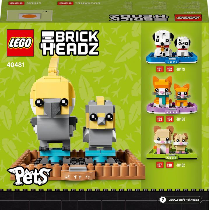 Immagine prodotto LEGO BrickHeadz - Cacatua (40481, LEGO Brickheadz)