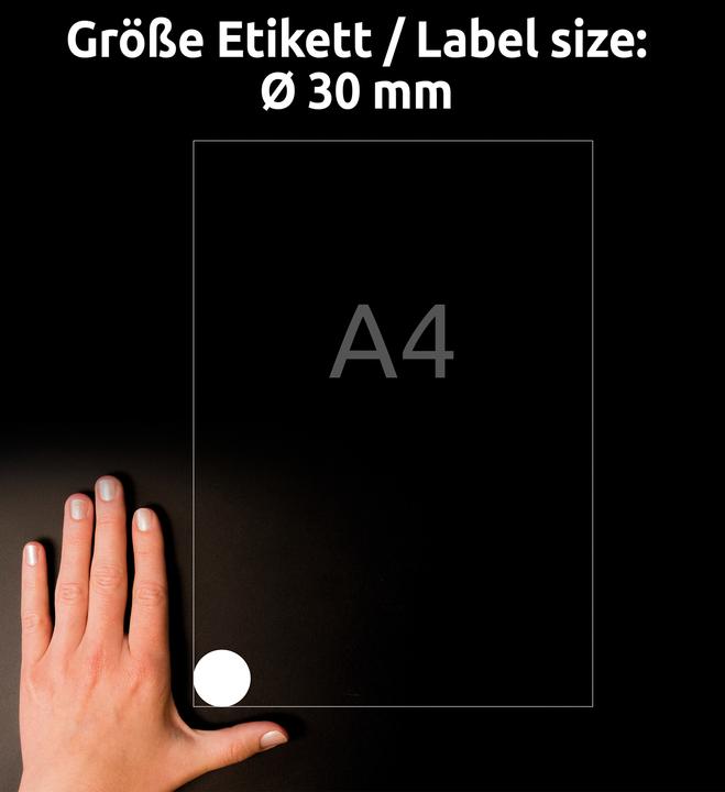 Image du produit Avery Plaques de contrôle inamovibles