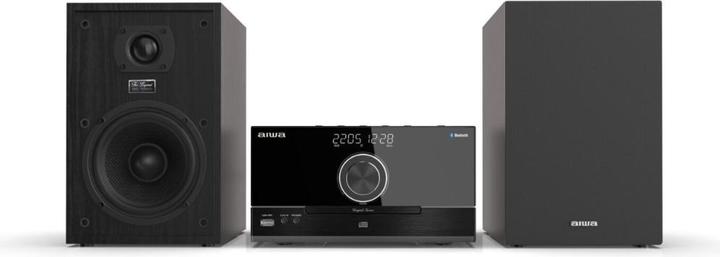 Aiwa MSBTU-600 mikrojärjestelmä, musta (Bluetooth, CD player, 1x 50 W)