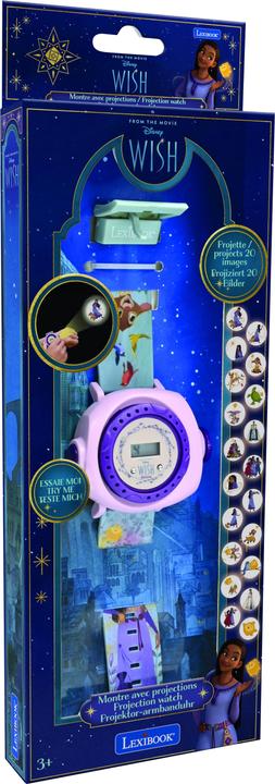 Immagine prodotto Lexibook Orologio digitale da proiezione Disney Wish (DMW050WI) (Orologio digitale)