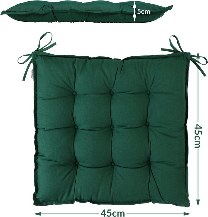 Image du produit Detex Coussin chaise (45 x 45 x 5 cm)