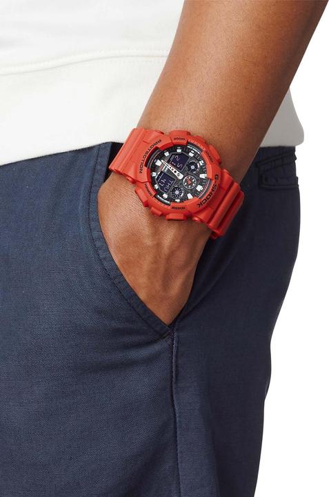 Immagine prodotto Casio Ga-100b-4aer (Orologio digitale, Orologio da polso analogico, Cronografo, 51 mm)