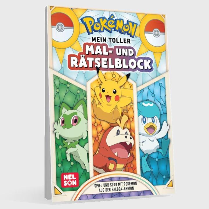 Image du produit Pokémon: Mein toller Mal- und Rätselblock