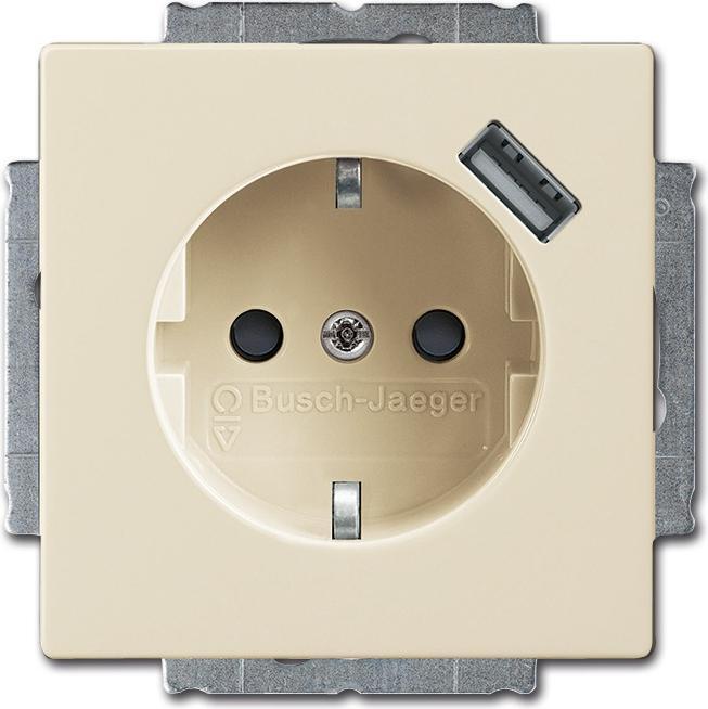 Produktbild Busch-Jaeger Schuko/USB-Steckdose