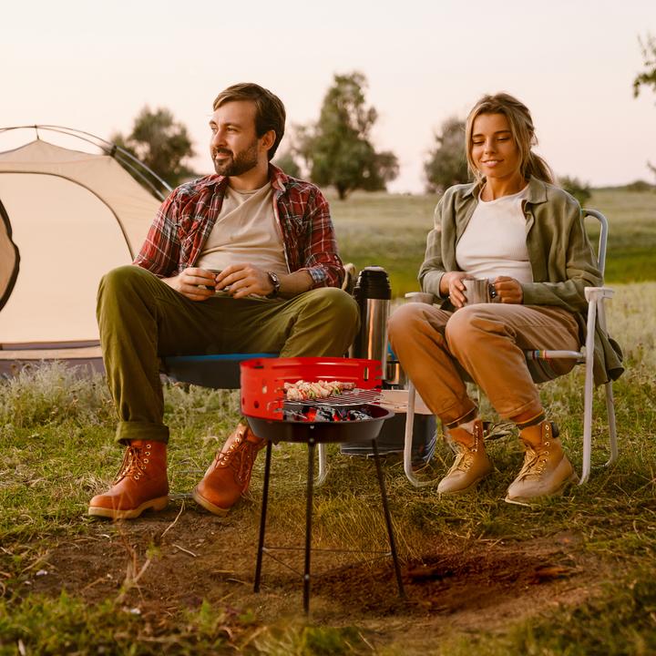 Actual product image Relaxdays Charcoal grill