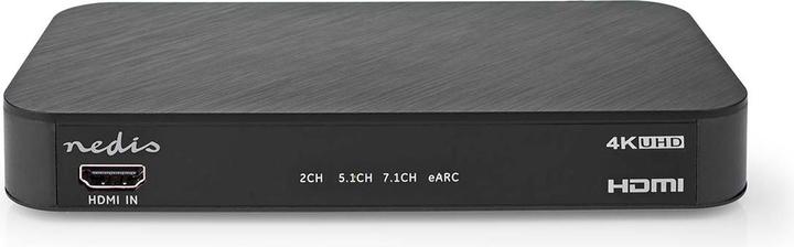 Image du produit Nedis Convertisseur audio numérique | 2 voies | Connexions - Entrée : Alimentation DC / 1x entrée HDMI™ |