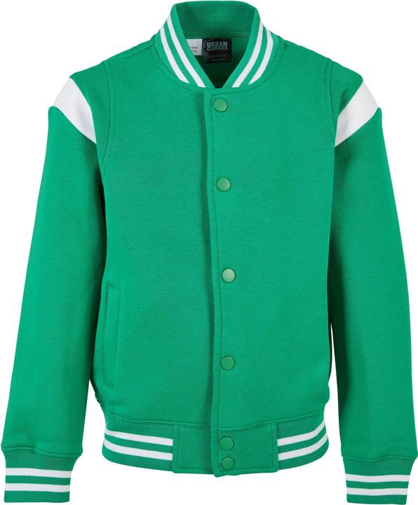 Immagine prodotto Urban Classics Giacca felpata College da ragazzo con inserti (158)