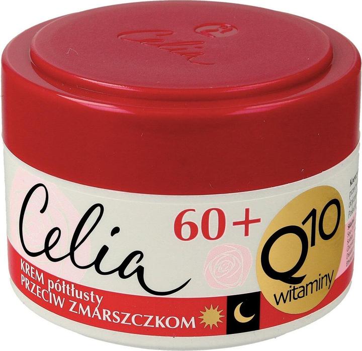 Celia Q10 Vitamins 60+ Semi-Fat Cream Against Wrinkles With Collagen For Day And Night 50Ml (Körpercreme, 50 ml)