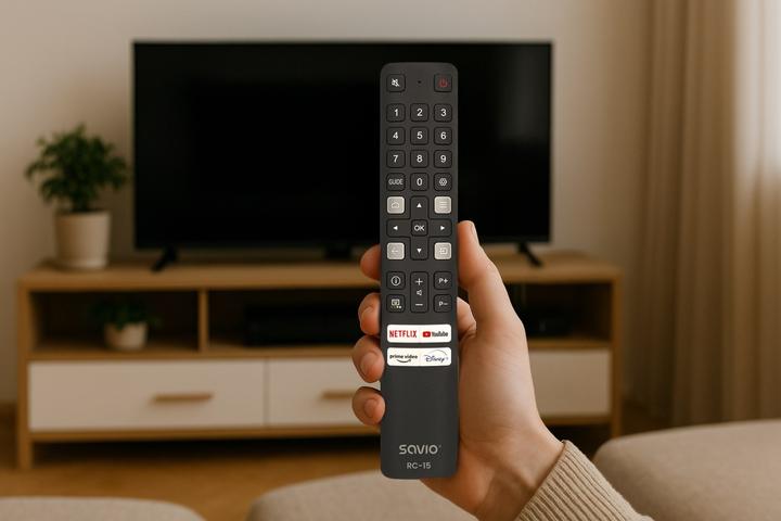 Produktbild Savio RC-15 (Gerätespezifische Fernbedienung, Miracast)