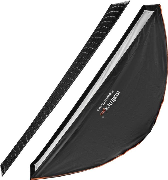 Image du produit Walimex pro Studio Line Striplight SB QA 30x140cm Bowens ou connexion (Boîte à lumière)