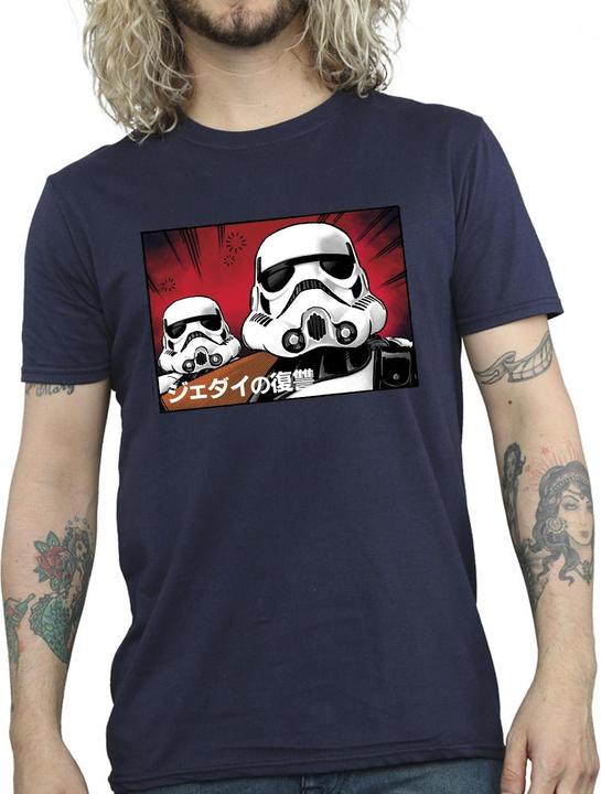 Immagine prodotto Star Wars Stormtrooper Japanese Maglietta Uomo (M)
