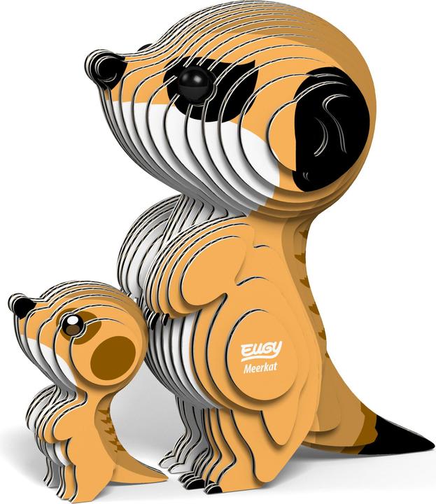 Produktbild Eugy Erdmännchen - 3D Karton Figuren Modellbausatz