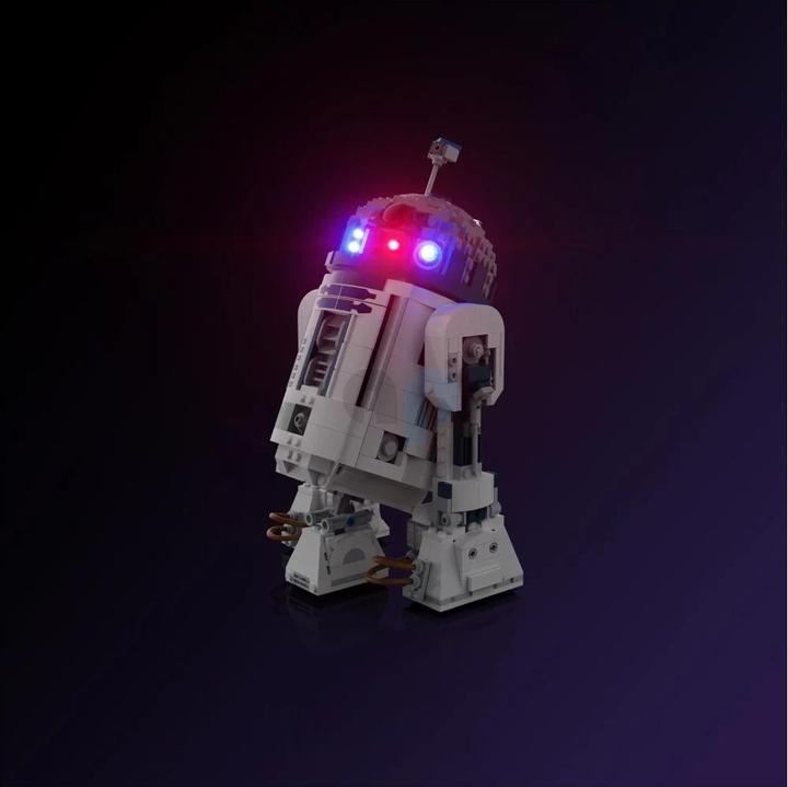 Actual product image Light my bricks LMB 2.0 LED light set for LEGO 75379 Star Wars R2-D2