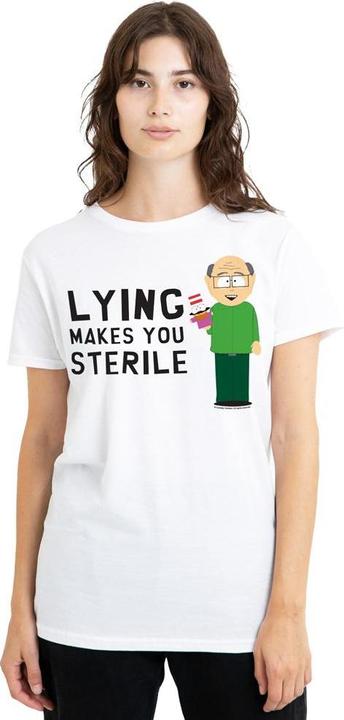 Actual product image Ubisoft Unisex Adult Lying Makes You Sterile T-Shirt (L)