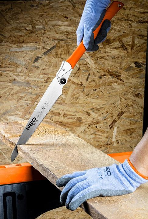 Actual product image Neo Japanese fine-blade saw 11 TPI, narrow, foldable