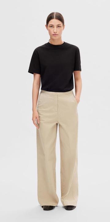 Actual product image Selected Femme Mock Neck T-Shirt (S)