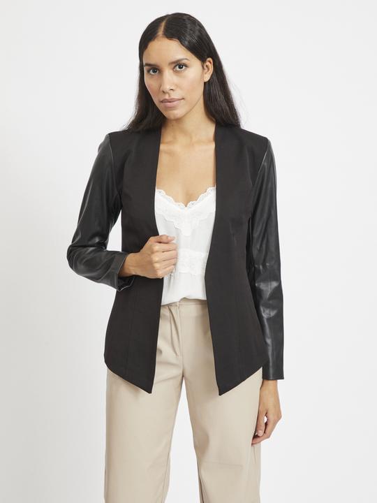 Produktbild Vila Kunstlederärmel Blazer (34)