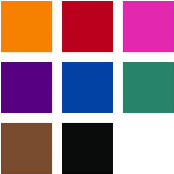 Nährwerte und Zutaten Staedtler Lumocolor 351 (Orange, Violett, Blau, Grün, Braun, Rot, Schwarz, Pink, 2 mm, 8 x)