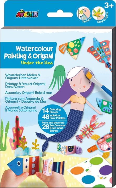 Produktbild Avenir Display Wasserfarben Malen & Origami 4x2ass (MQ8)